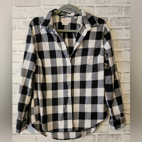 Weatherproof Tops - Women's Weatherproof Vintage Comfort Stretch Flannel, size M